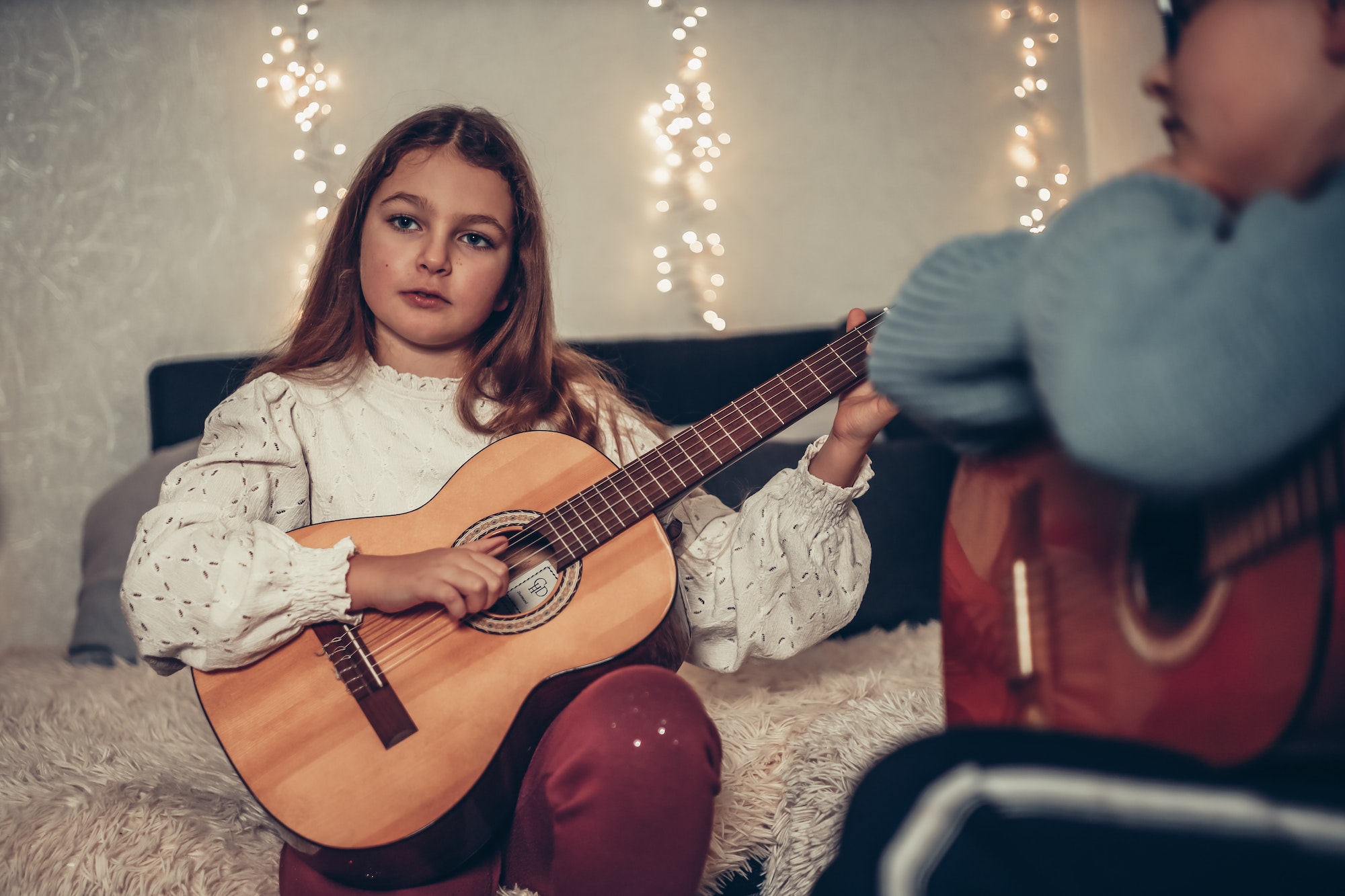 Music lesson at home